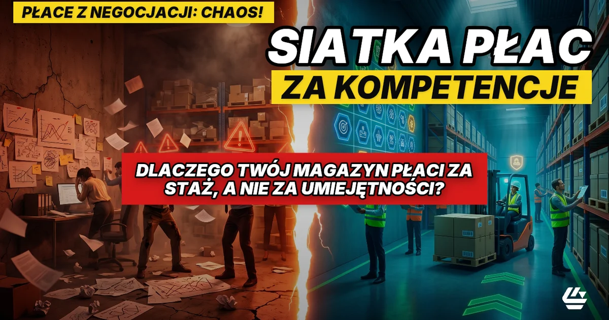 siatka wynagrodzeń magazyn, wynagrodzenia w magazynie, system wynagrodzeń kompetencyjny - LOCURA