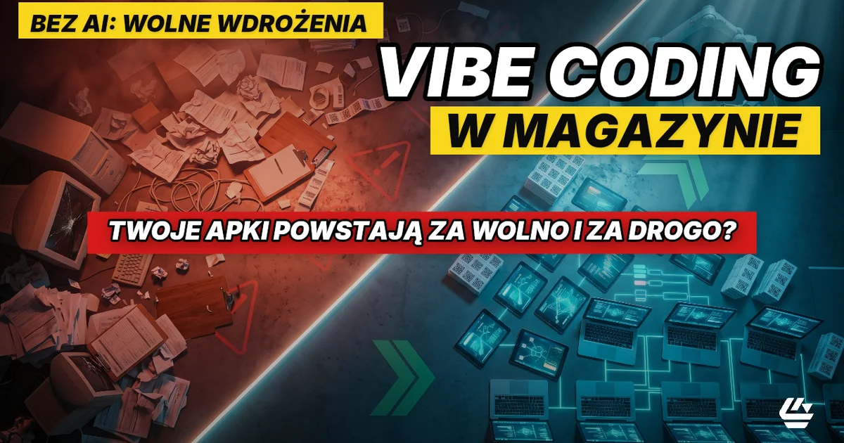 vibe coding logistyka, AI w magazynie, programowanie AI logistyka - LOCURA